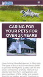 Mobile Screenshot of haasanimalhospital.com